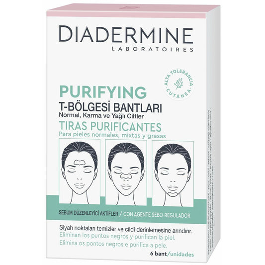 Acne Skin Treatment Diadermine Tiras Purificantes Diadermine