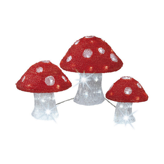 Lamp Lumineo Mushrooms White