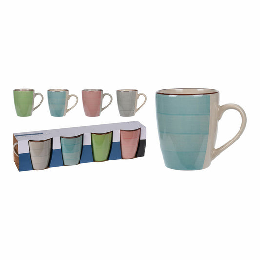 4 Piece Mug Set Excellent Houseware 360 ml - byKim