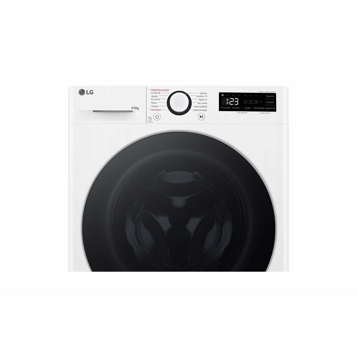 Smart Washer-Dryer LG AI Direct Drive Turbowash 360 1400 rpm 9 kg 6 Kg