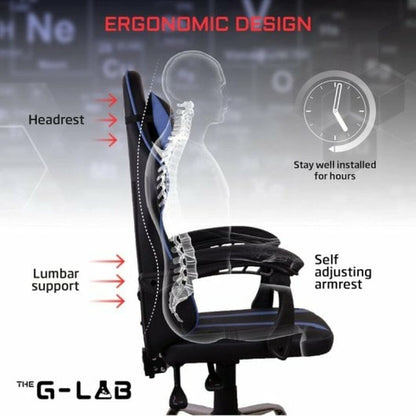 Office Chair The G-Lab KS-NEON-BLUE Blue