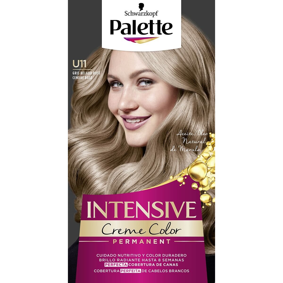 Permanent Dye Schwarzkopf Intensive Pink/Grey U11 (1 Unit)