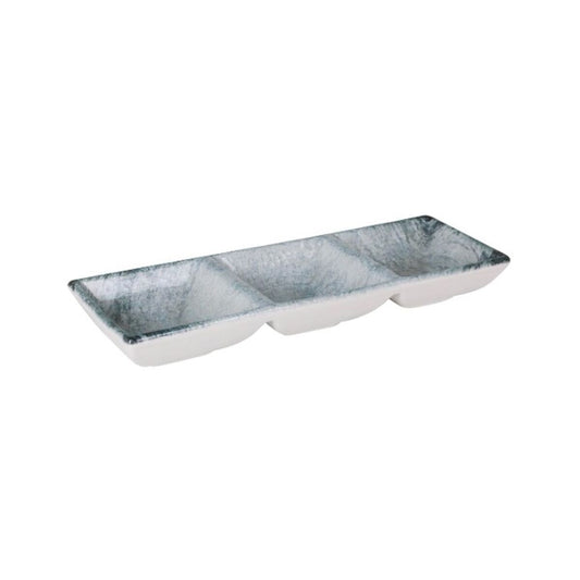 Snack tray La Mediterránea Dalian 3 Compartments 26 x 8,5 x 3,3 cm