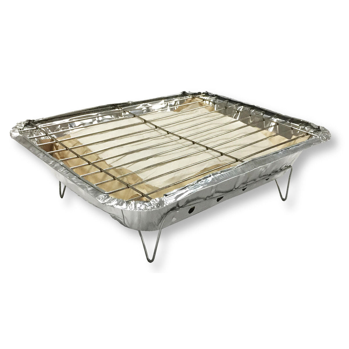 Disposable Barbecue Algon instant 24 x 31 x 6 cm (12 Units)