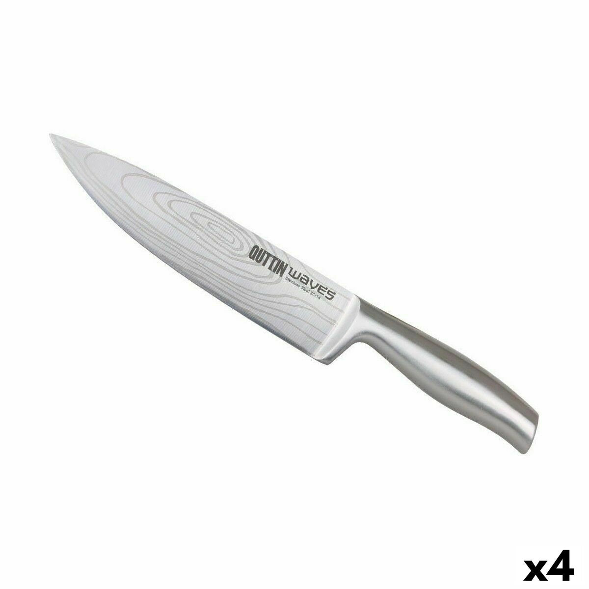 Chef's knife Quttin Waves 20 cm (4 Units) Quttin