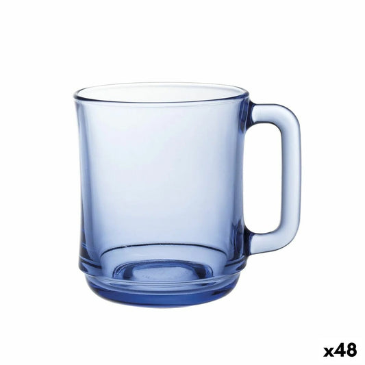 Cup Duralex Lys Stackable Blue 310 ml (48 Units) Duralex