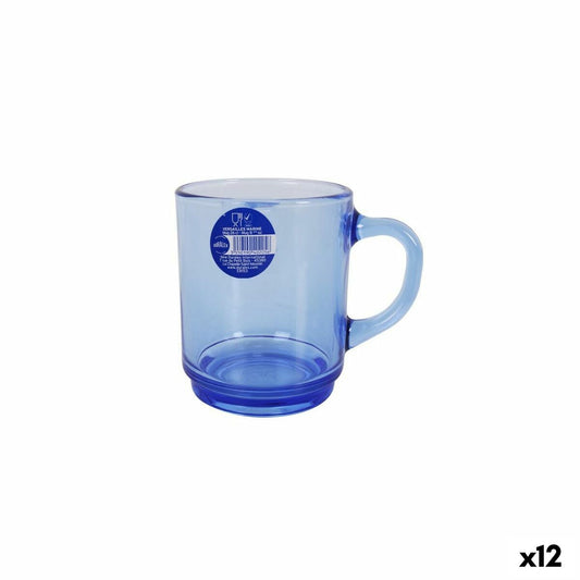 Cup Duralex Versailles Navy Blue 260 ml (12 Units) Duralex