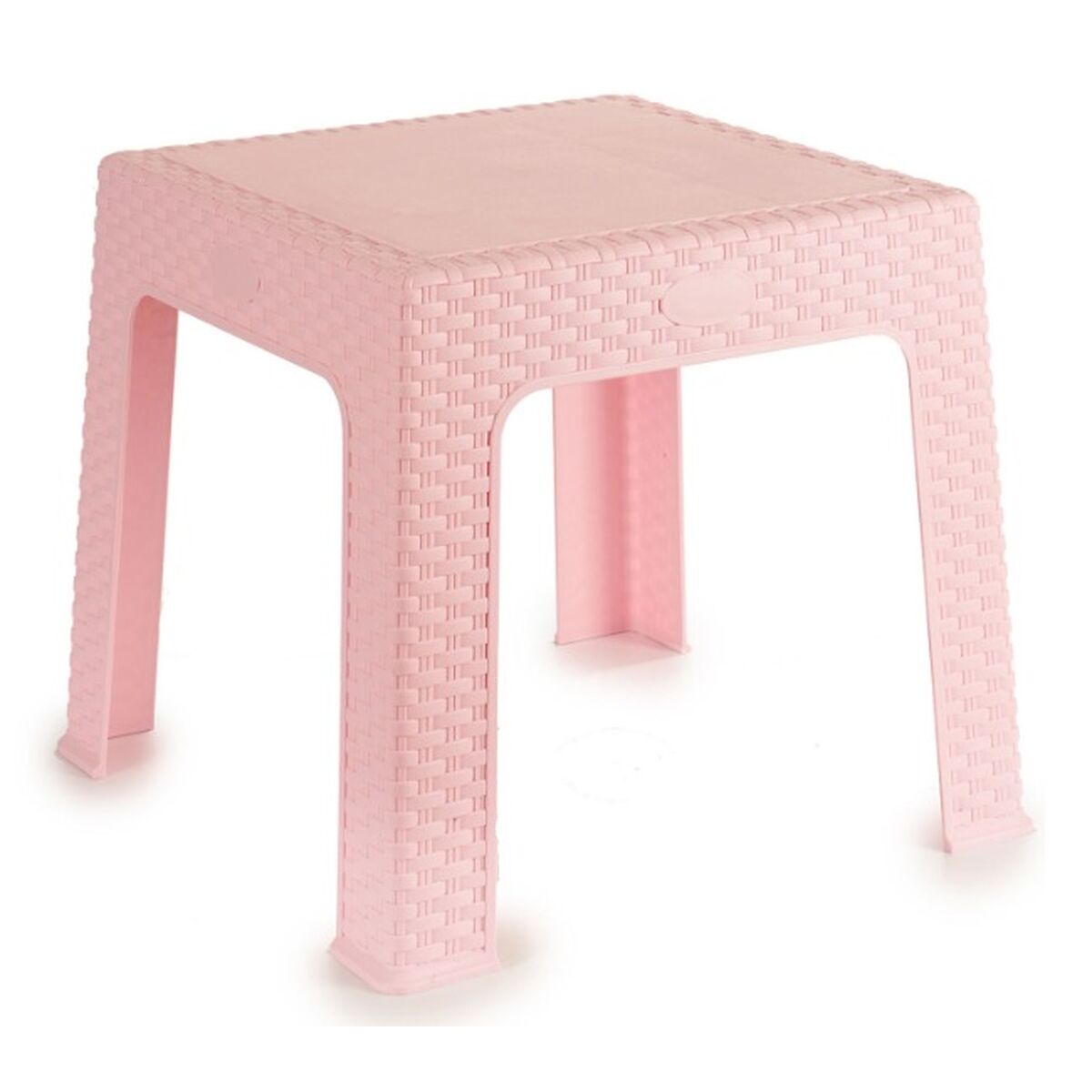 Child's Table Rattan Plastic 47 x 42 x 47 cm (4 Units)