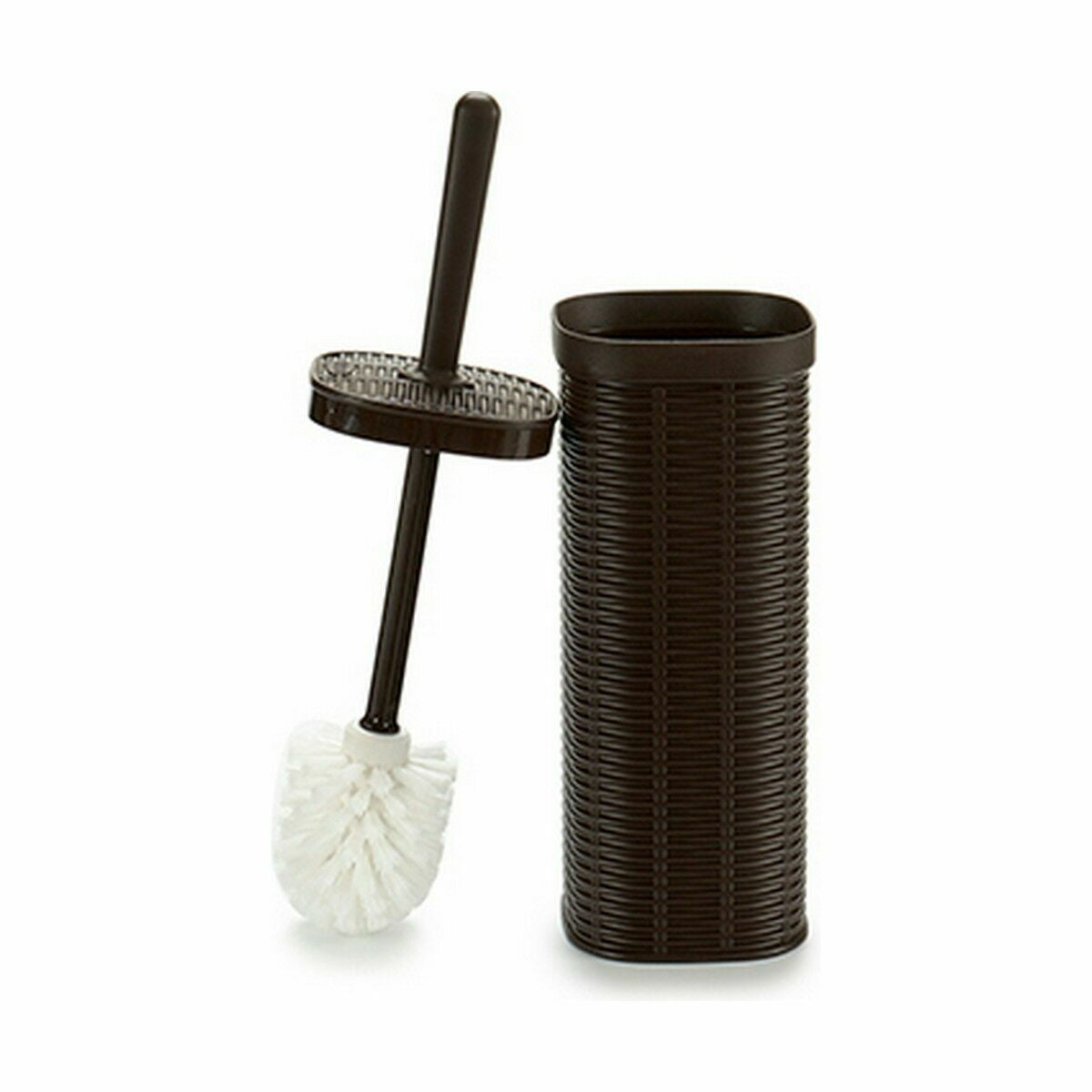 Toilet Brush Stefanplast Elegance Brown Plastic 11,5 x 40,5 x 11,5 cm (6 Units)