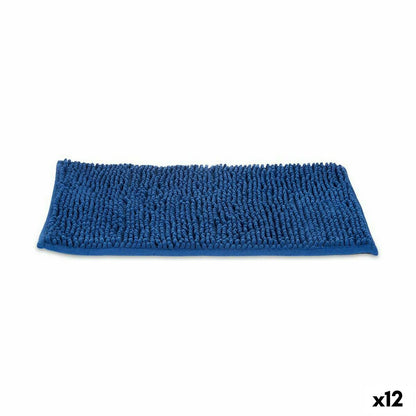 Bath rug Blue 59 x 40 x 2,5 cm (12 Units)