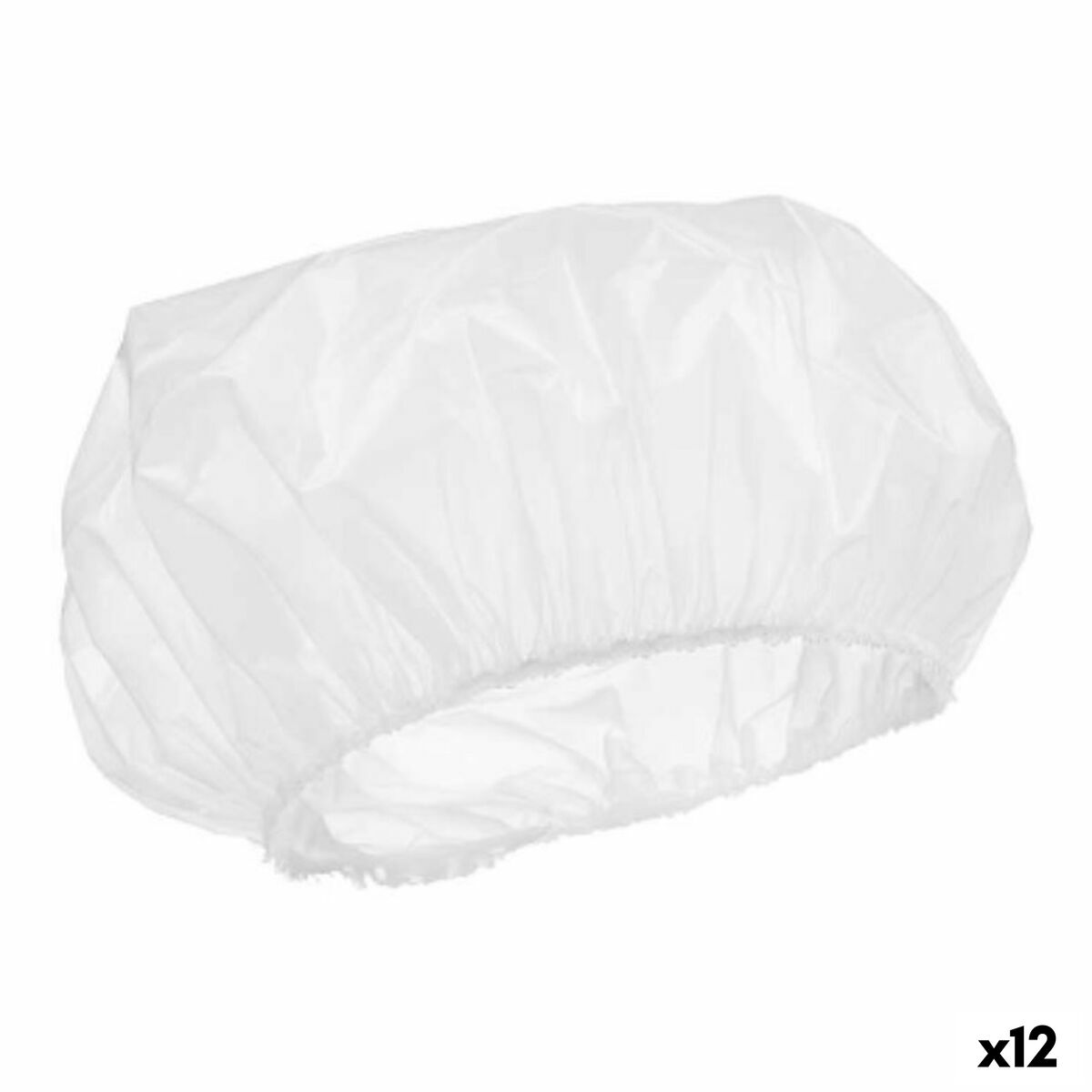 Shower Cap Transparent Plastic (12 Units) byKim Berilo