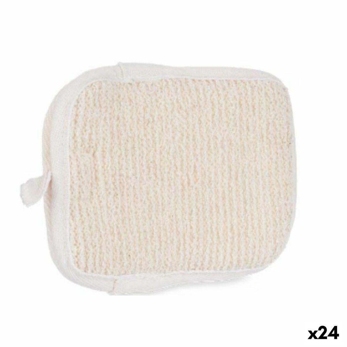 Bath Mitten White Beige (24 Units) byKim Berilo