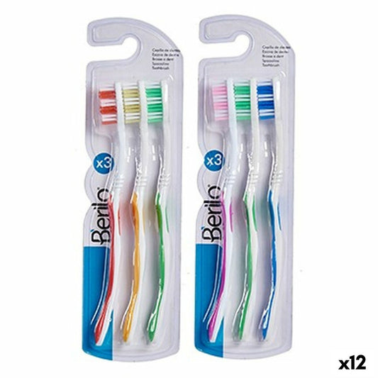 Toothbrush Yellow Blue Red Green (12 Units) byKim Berilo