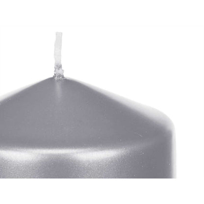 Candle Acorde 92533 Silver 7 x 7,5 x 7 cm (24 Units)