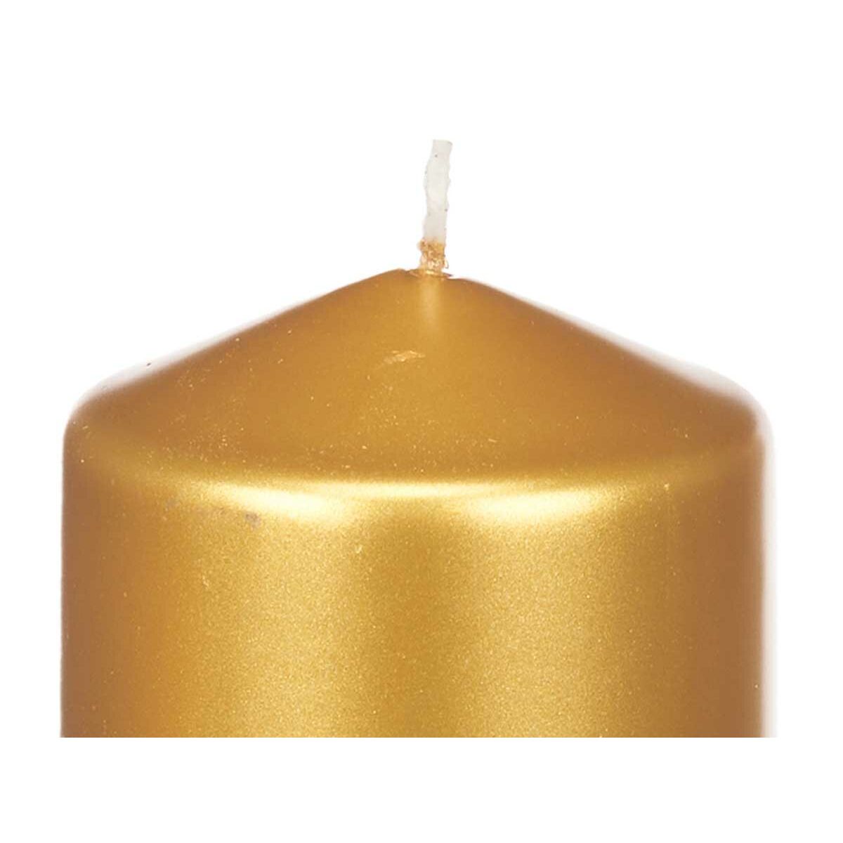 Candle Acorde 92536 Golden 7 x 13 x 7 cm (24 Units)