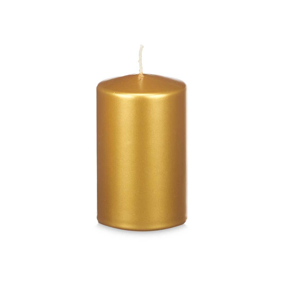 Candle Acorde 92544 Golden 9 x 15 x 9 cm (12 Units)