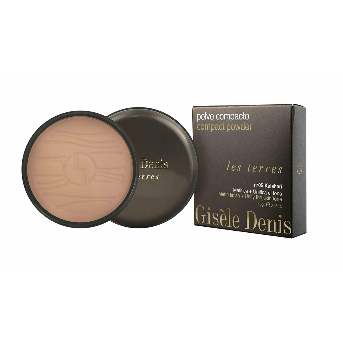 Compact Powders Gisèle Denis Les Terres Nº 05 Kalahari 15 g Gisèle Denis