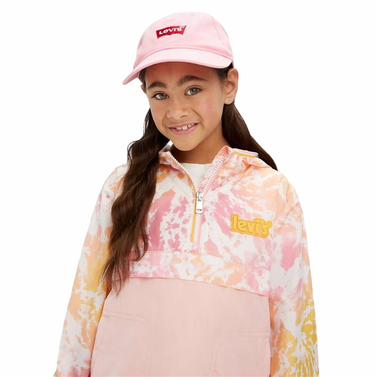 Child Cap Levi's Core Batwing Curve Brimcap Pink (One size) Levis