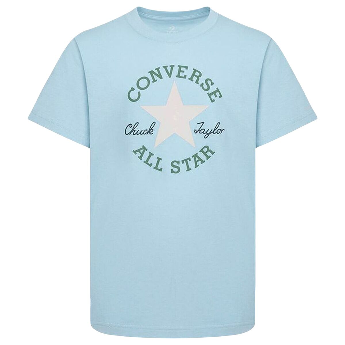 Child's Short Sleeve T-Shirt Converse Sustainable Core Sse Sky blue Converse