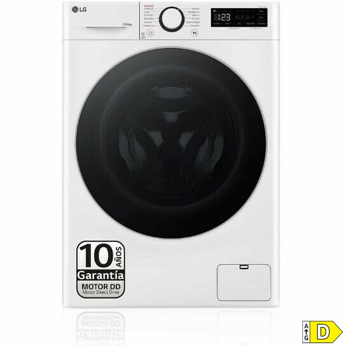 Washer - Dryer LG F4DR6010A1W 1400 rpm 10 kg