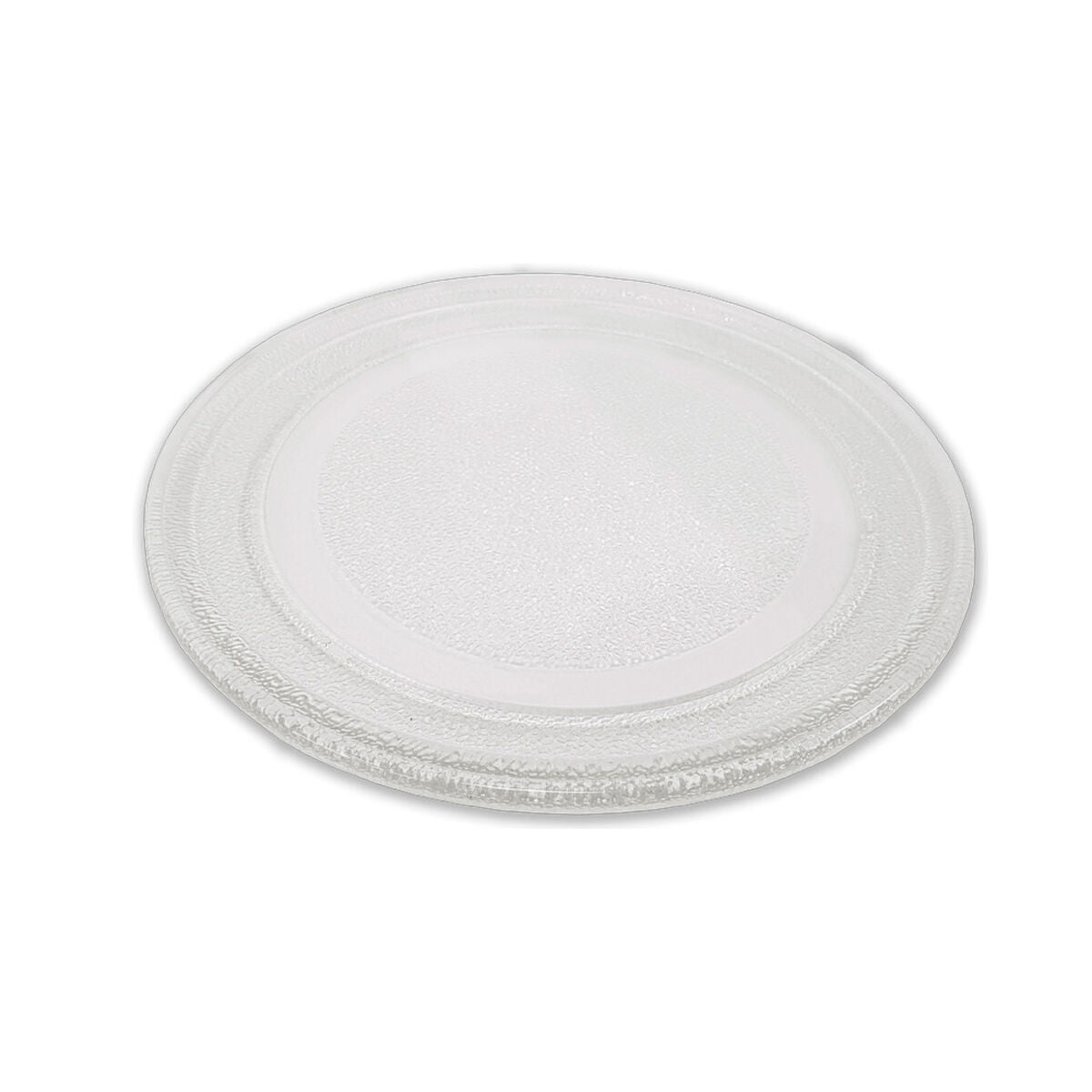 Microwave plate EDM 00103 07407 07408 07409 Transparent Crystal Ø 24,5 cm Replacement