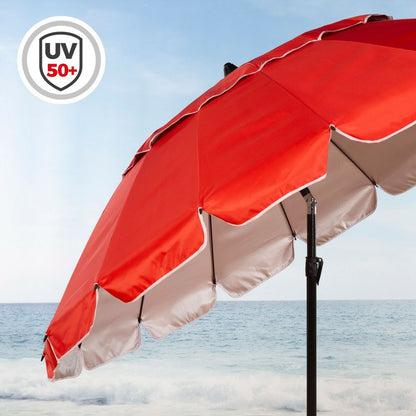 Sunshade Aktive Red Aluminium 240 x 235 x 240 cm (6 Units)