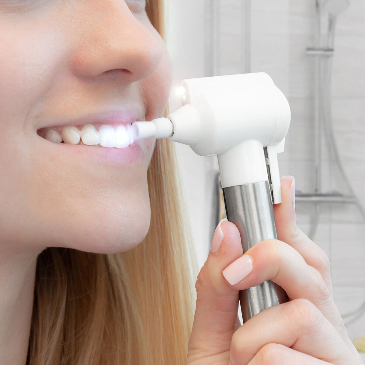 Tooth Polisher and Whitener Pearlsher InnovaGoods - Oral hygiene - InnovaGoods